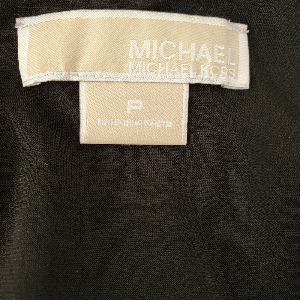 Michael Kors Black Sleeveless Dress